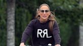 Jennifer Lopez Goes Biking Amid Ben Marriage Trouble