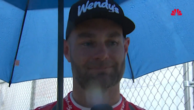 Chicago favorite Shane van Gisbergen out of race after being caught in Chase Briscoe crash