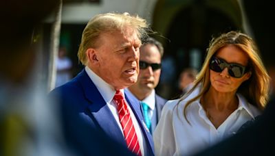 El tímido retorno de Melania Trump a la escena política