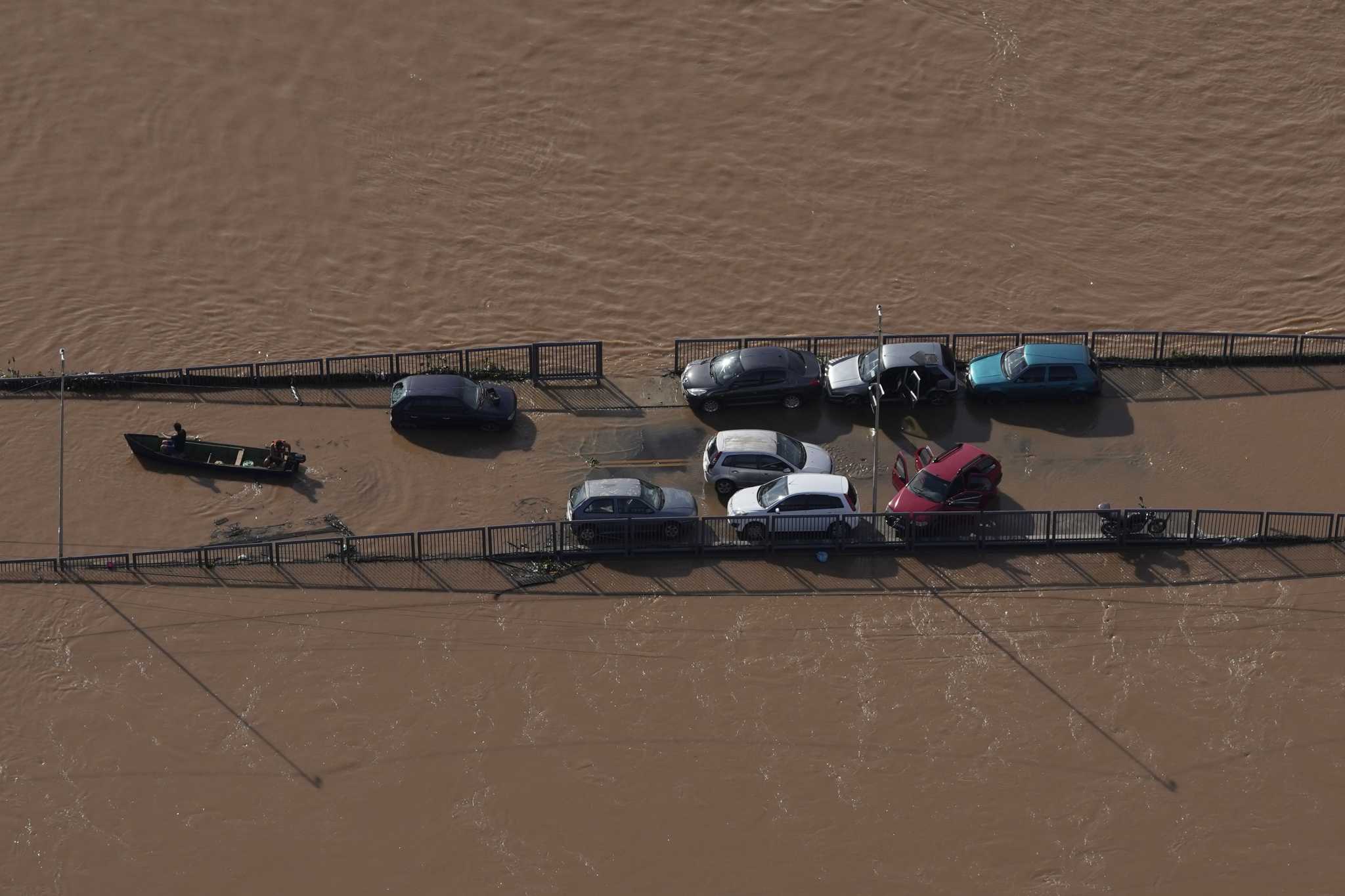 Southern Brazil is still reeling from massive flooding as it faces risk from new storms