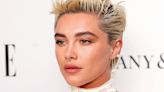 Florence Pugh hit in face by object during Comic Con event