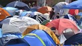 Protesters set up new pro-Palestinian encampment at UCLA