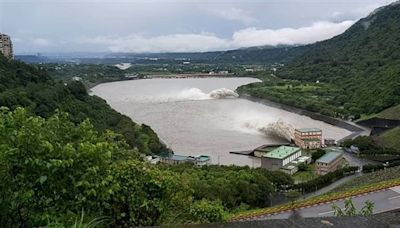 颱風凱米過境 石門水庫大進補蓄水率逾8成