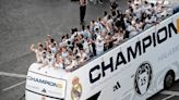 El Real Madrid celebra en casa