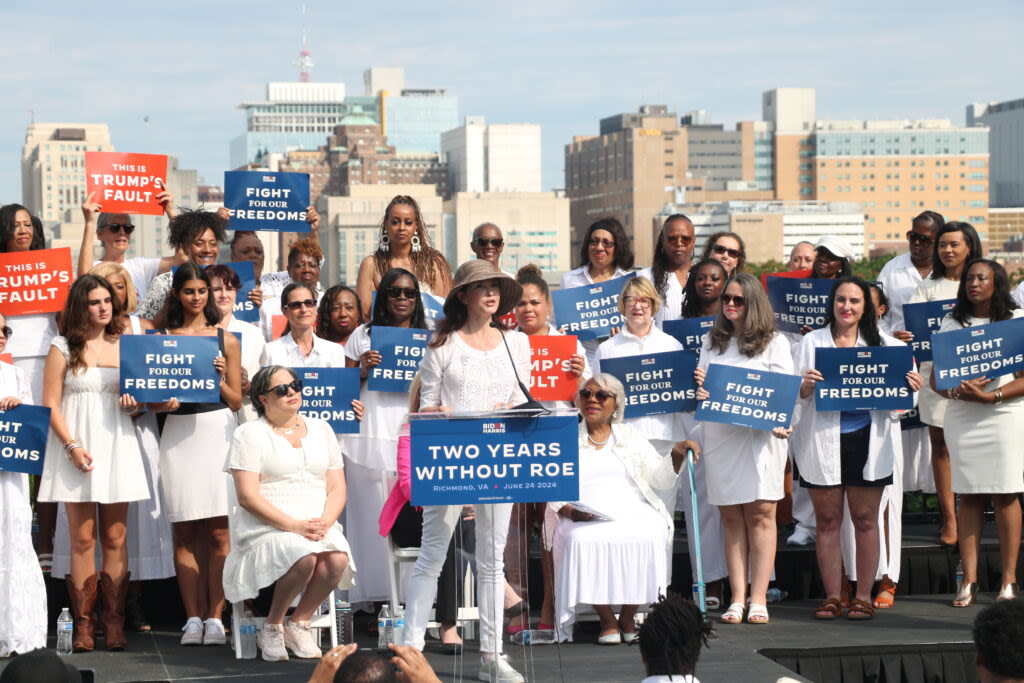 Ashley Judd, congresswomen, state lawmakers and advocates gather on second anniversary of Dobbs