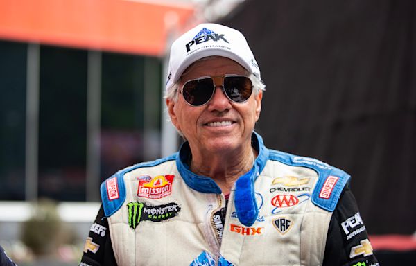 NHRA legend John Force taken to hospital after funny car engine explodes