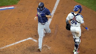 DeLuca and Lowe homer as Rays pounce on poor Kansas City pitching in 10-8 victory over Royals