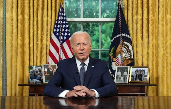 Biden to give a White House address on his decision to exit the race