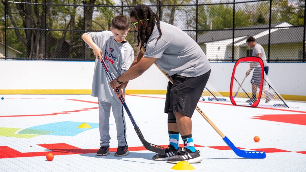 Blue Jackets clinic keeps building hockey in Whitehall | Columbus Blue Jackets