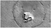 Sky Shorts: Features on surface of Mars resemble a teddy bear face