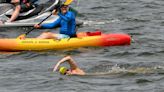 Katie Pumphrey finishes 24-mile swim from Bay Bridge to Baltimore’s Inner Harbor: ‘She became a star pretty fast’