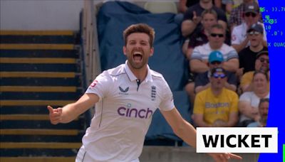 England v West Indies video: Mark Wood bowls Alzarri Joseph