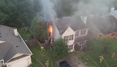 Three displaced following house fire in Virginia Beach