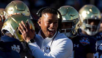 Notre Dame Blue-Gold game provides first look at Irish offense, quarterback depth for 2024