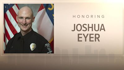 'A phenomenal officer': Charlotte to say goodbye to fallen CMPD Officer Joshua Eyer