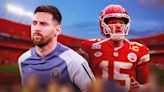 Chiefs' Patrick Mahomes, Lionel Messi link up before Inter Miami-Sporting KC tussle