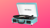 Give the gift of nostalgia with the vintage record player loved by 48,000+ fans — it's down to $48