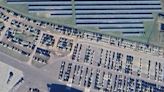What's With Thousands Of Teslas Piling Up At A German Airfield? Satellite Images Hint At Intense Inventory Pressure For...