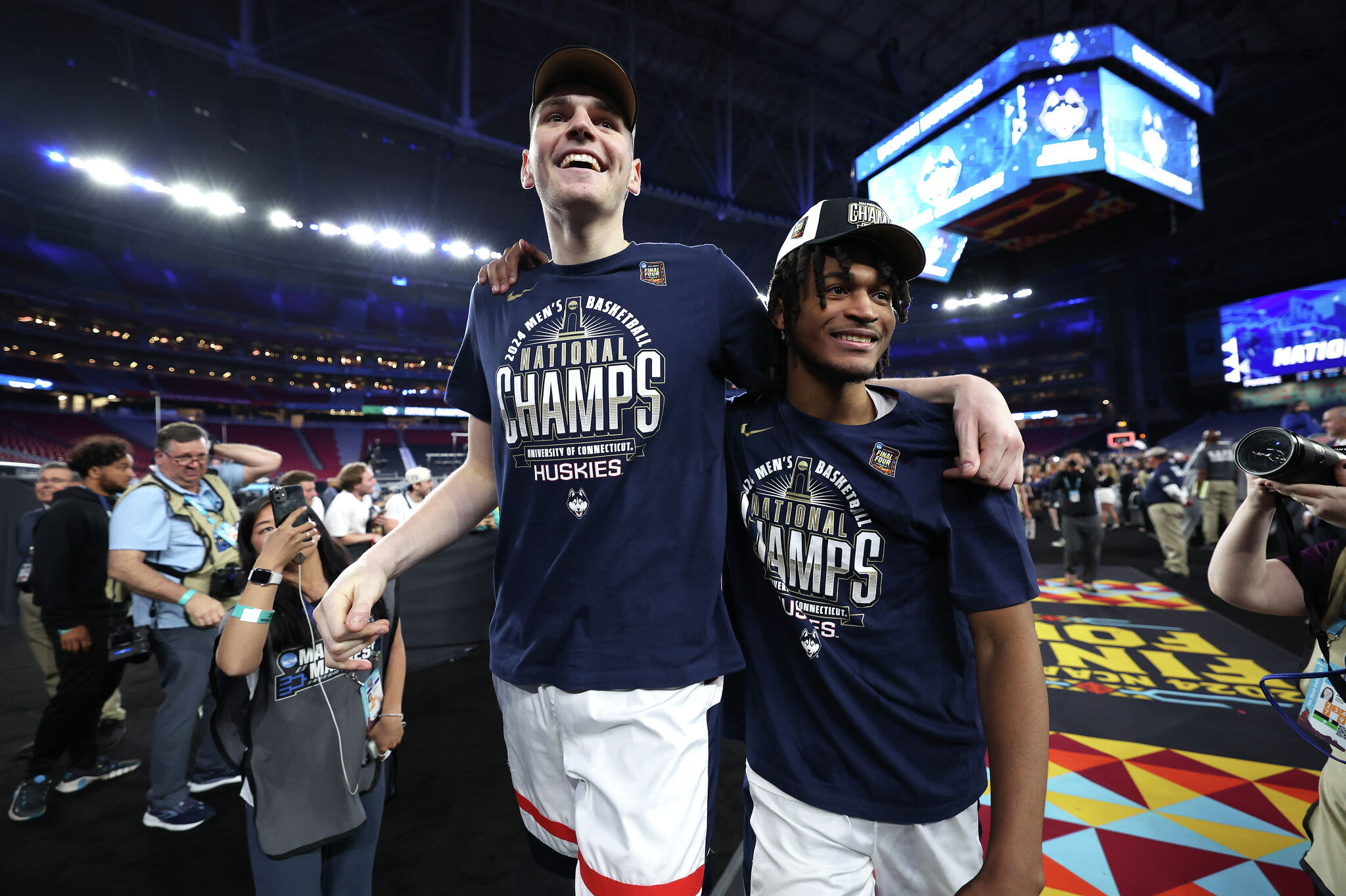 Where UConn's Donovan Clingan, Stephon Castle land in ESPN's ranking of NBA draft prospects