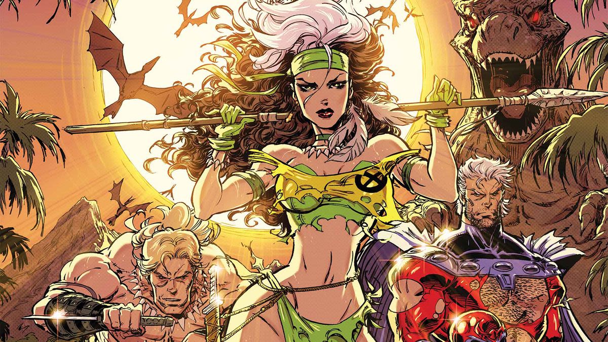 Rogue's brat girl summer in the Savage Land returns with a new solo comic flashing back to the time she hooked up with Magneto