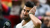 What time is Novak Djokovic playing at Wimbledon today against Alex de Minaur?