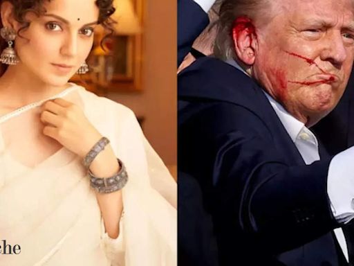 Kangana Ranaut praises ex-US President Donald Trump for taking a bullet to the chest for America, slams leftists as ‘desperate’