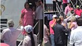 Así fue el encuentro entre Xóchitl Gálvez y Claudio X. González detrás del templete de la ‘Marea Rosa’: “El patrón”