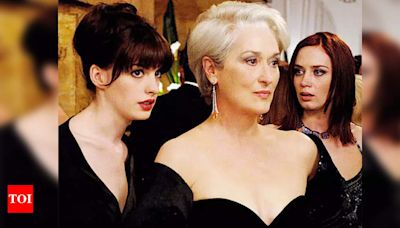 Anne Hathaway demands high paycheck for 'The Devil Wears Prada' Sequel: Here's Why | English Movie News - Times of India