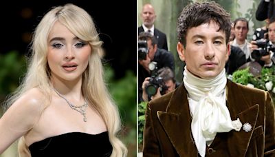 Sabrina Carpenter and Barry Keoghan Show PDA During 2024 Met Gala Debut — See Their Fairytale Looks