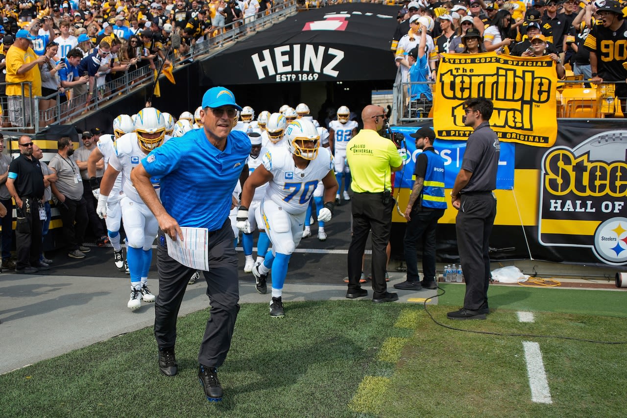 Jim Harbaugh has aura and it’s exactly what the Chargers need