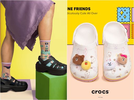 今夏CROCS超萌新品！厚底羅馬涼鞋、LINE FRIENDS聯名鞋扣自由搭