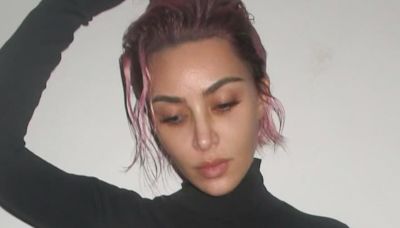 Kim critics say she's 'morphing into' Bianca with short pink hair and bodysuit