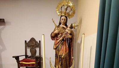 La Reina de Todos los Santos ya está en las dependencias de la calle Arrayán