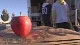 Teachers receive apples to kick off 2025 Golden Apple awards season