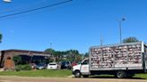 PETA’s ‘Hell on Wheels’ protest parks outside Shreveport's Another Broken Egg Cafe