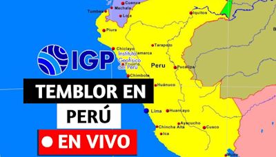 Temblor en Perú hoy, 25 de mayo: último reporte con la hora, magnitud y epicentro vía IGP