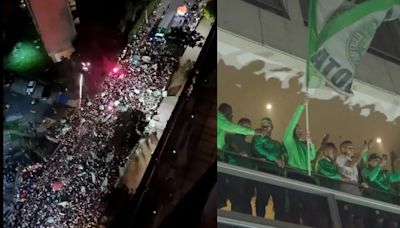 Así fue el masivo recibimiento de la hinchada de Atlético Nacional a David Ospina en Bogotá: “Acá somos local”