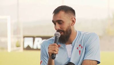 Borja Iglesias: "Cuando llegué a la ciudad deportiva del Celta fue como si nunca me hubiese ido"