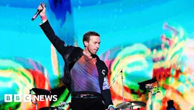 Coldplay perform Luton Town tribute song at Radio 1's Big Weekend