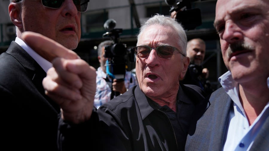 Biden campaign fundraises off of De Niro appearance at Trump trial