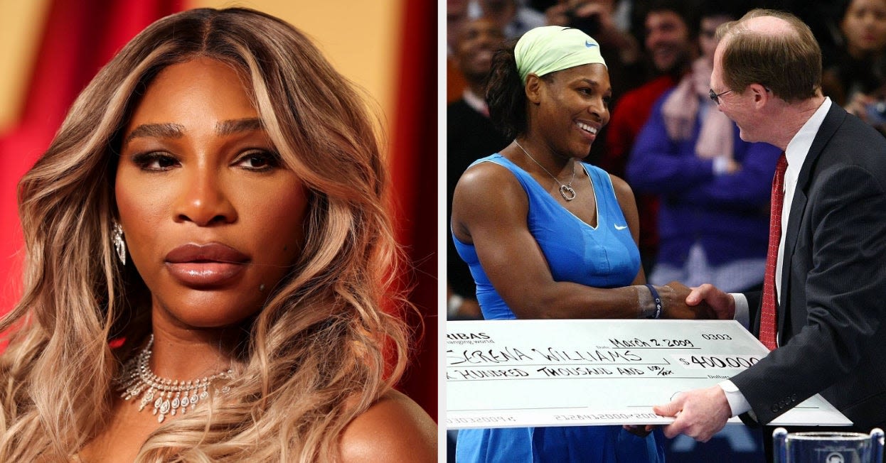 Serena Williams Once Tried To Deposit $1 Million Of Tennis Winnings At A Drive-Thru ATM Because She Was So Unaccustomed...