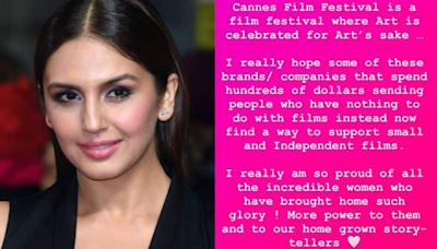 On Actors Cannes Visit, Huma Qureshi Has A Wise Advice For Brands