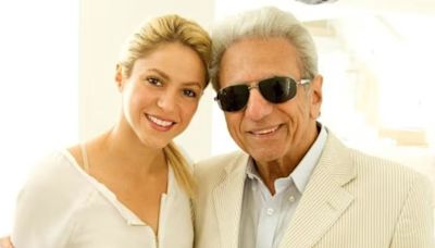 Aos 92 anos, pai de Shakira é internado na UTI com pneumonia; artista viaja às pressas