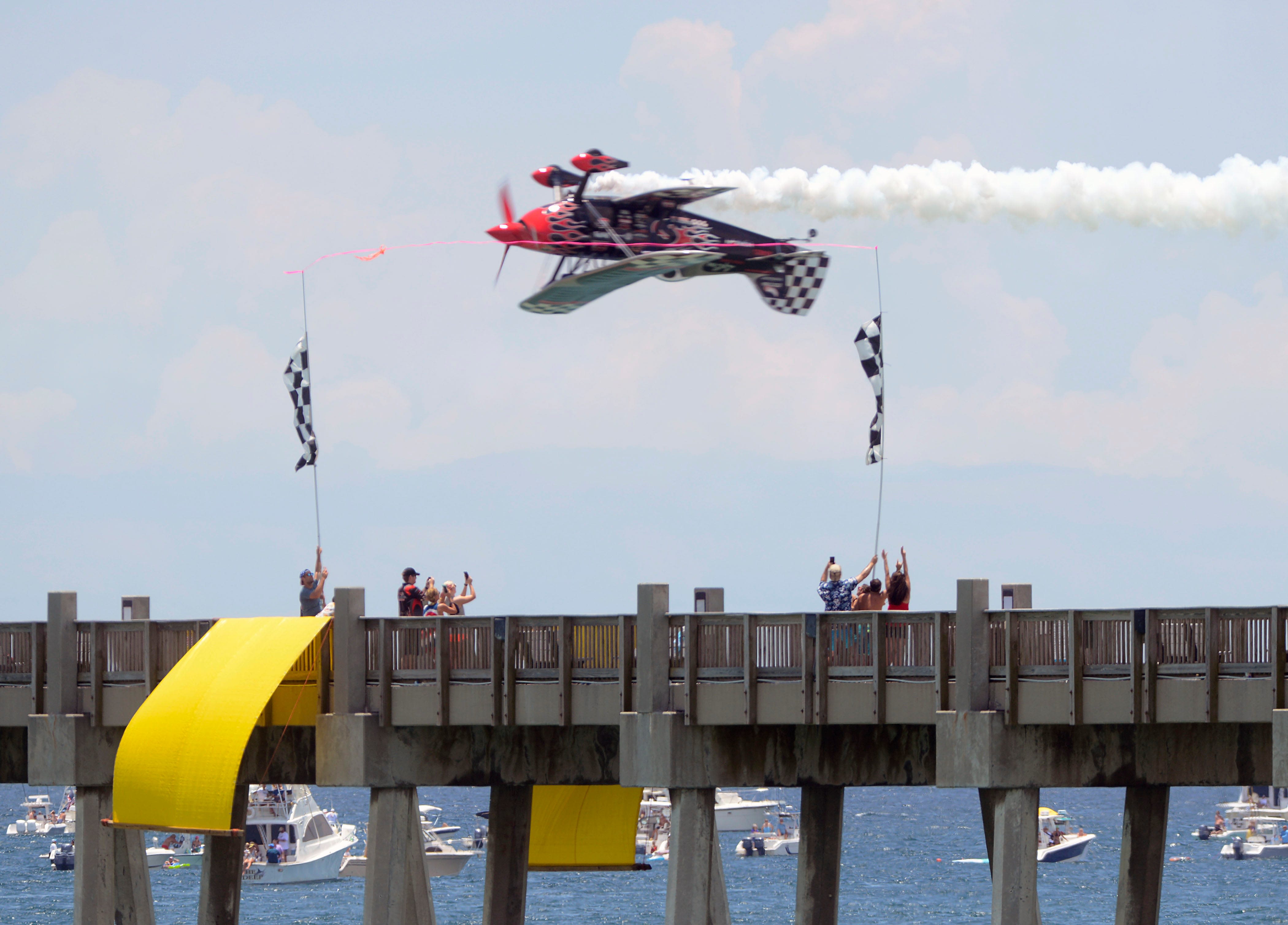 Get to know the civilian performers ahead of the Blue Angels air show