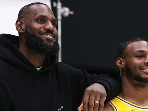 GM do Lakers revela bastidores de relação entre LeBron e Bronny James nos treinos