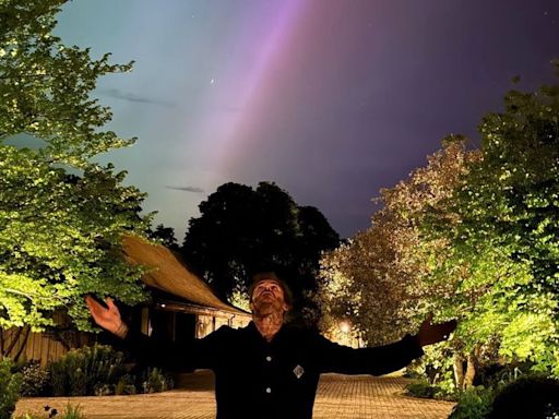 David Beckham presencia aurora boreal e fica encantado: "Incrível"