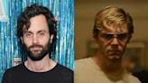 Penn Badgley says the blame for fans being attracted to Jeffrey Dahmer is ‘on Netflix’