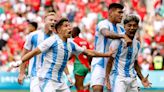 El gol de Argentina en la última jugada ante Marruecos que generó un final cargado de polémica