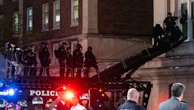 Police clear pro-Palestinian protesters from Columbia University’s Hamilton Hall