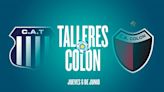 Talleres vs. Colón, hoy EN VIVO por la Copa Argentina: hora, cómo ver y posibles formaciones